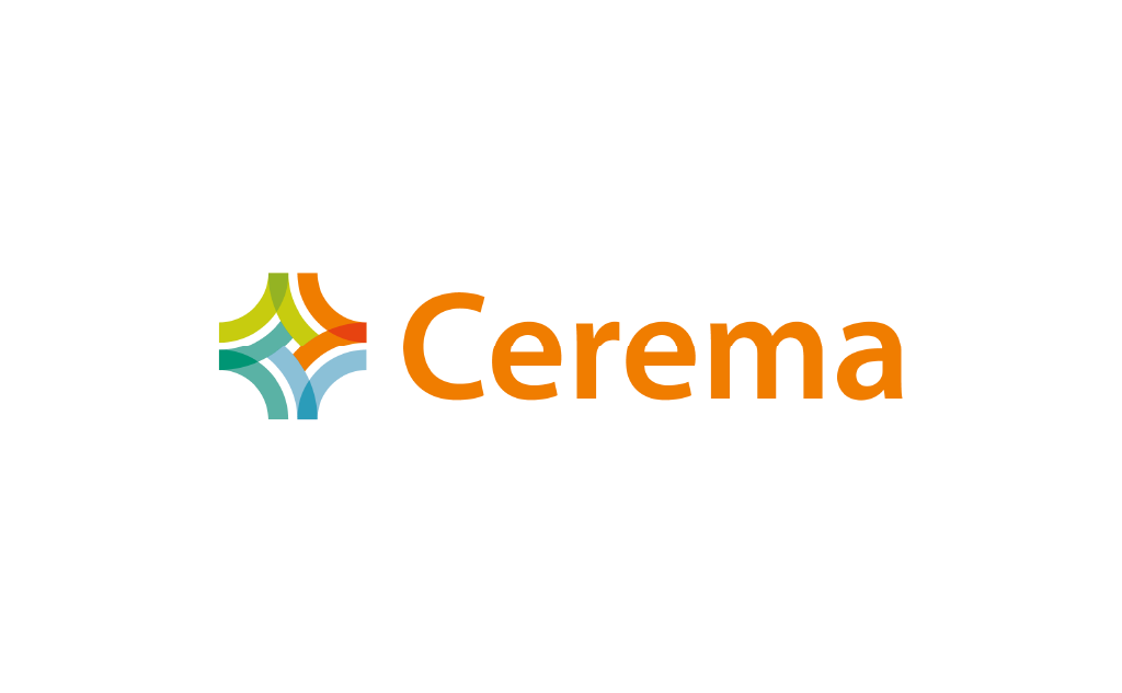 Logo of CEREMA - French Agency on networks and mobility