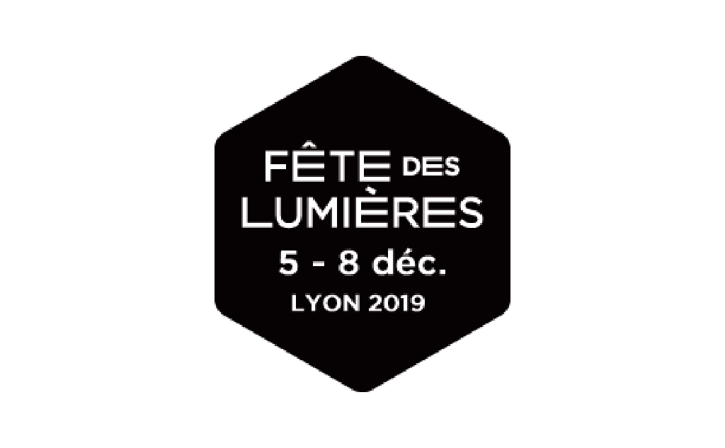 Logotipo de festival de las luces de Lyón