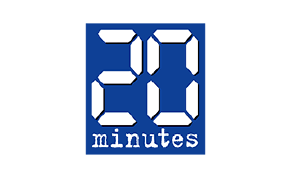 Logotipo de 20 minutes