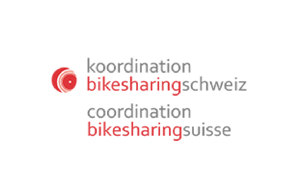 Logotipo de Coordinación suiza de bicicleta pública